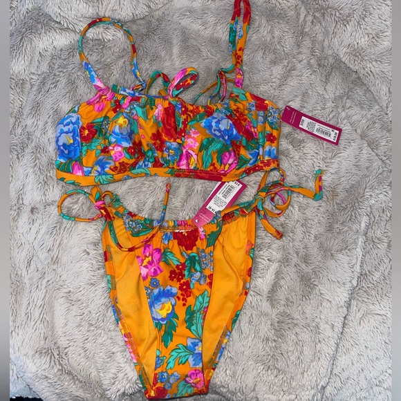 Xhilaration Swim Nwt Target Floral Bikini Poshmark